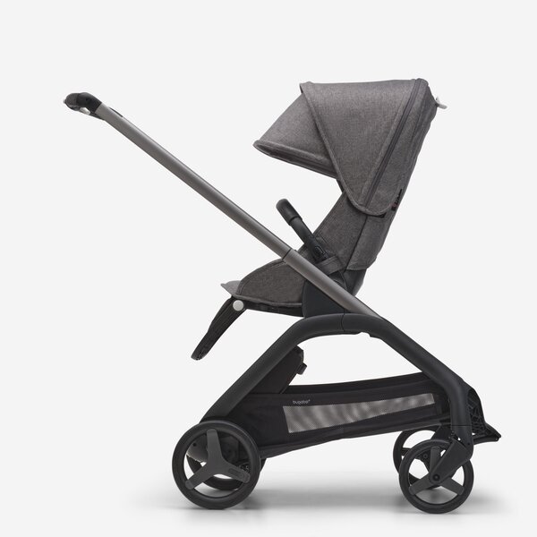 Bugaboo Dragonfly jalutuskäru Graphite/Grey Melange-Grey Melange - Bugaboo