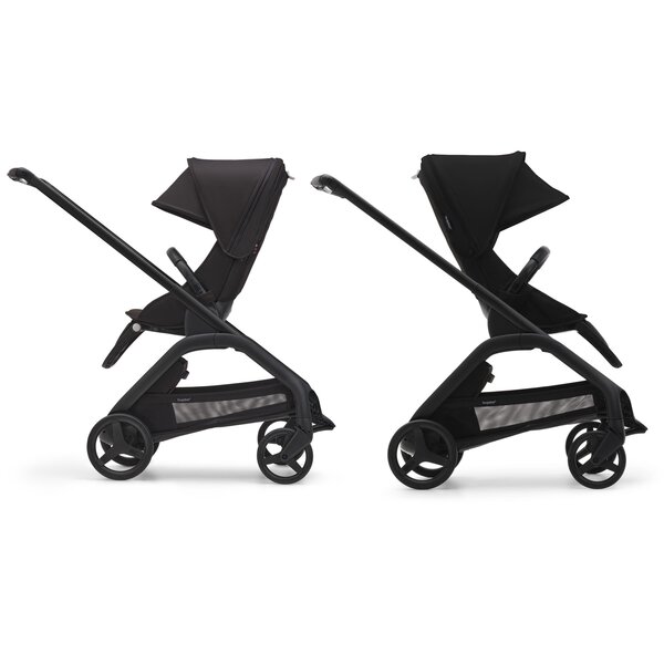 Bugaboo Dragonfly jalutuskäru Graphite/Grey Melange-Grey Melange - Bugaboo