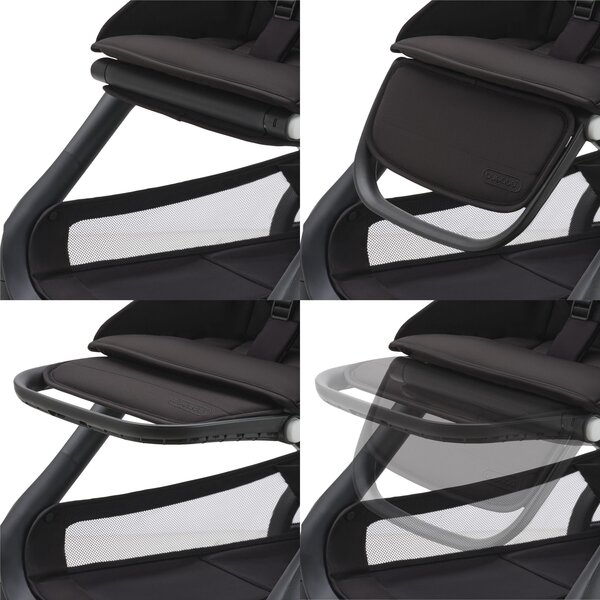 Bugaboo Dragonfly прогулочная коляска Black/Midnight Black-Midnight Black - Bugaboo