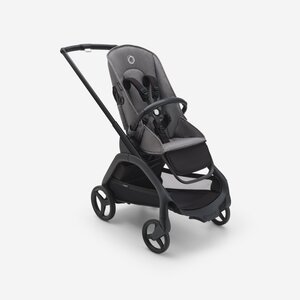 Bugaboo Dragonfly база бeз капюшона Black/Grey Melange - Bugaboo
