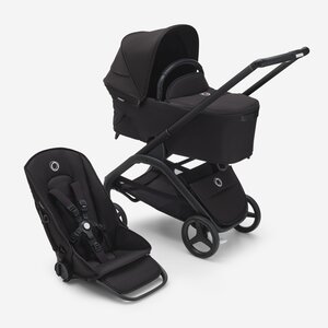 Bugaboo Dragonfly ratu komplekts Midnight Black/Midnight Black/Black - Bugaboo