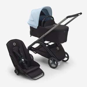 Bugaboo Dragonfly ratu komplekts Skyline Blue/Midnight Black/Graphite - Bugaboo