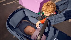 Bugaboo Donkey 5 Duo 2in1 vankrikomplekt Black/Midnight Black, Midnight Black - Bugaboo