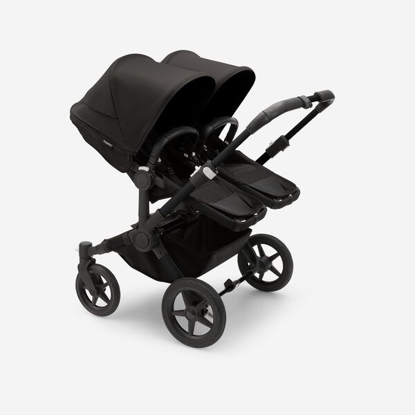 Bugaboo Donkey 5 Twin 2in1 vankrikomplekt Black/Midnight Black, Midnight Black - Bugaboo