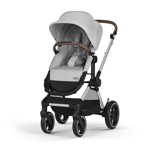 Cybex Eos Lux 2in1 vežimėlis Lava Grey, silver frame - Cybex