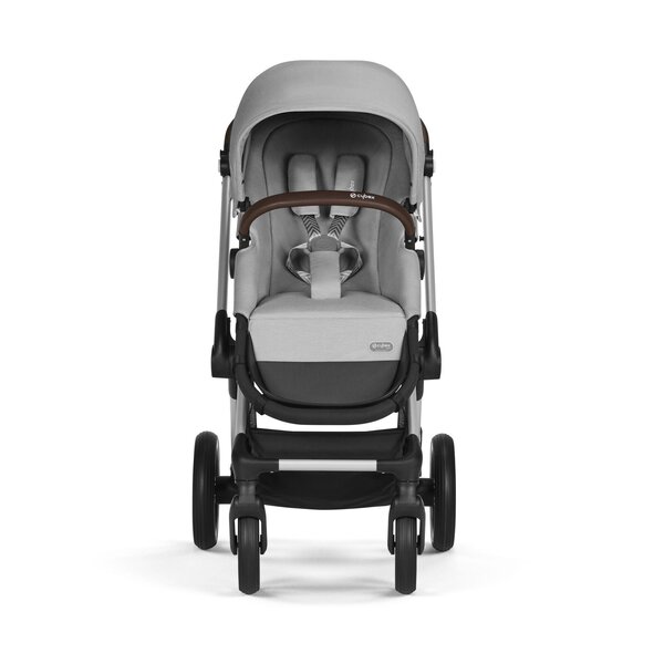 Cybex Eos Lux 2in1 vankrikomplekt Lava Grey, hõbedase raamiga - Cybex