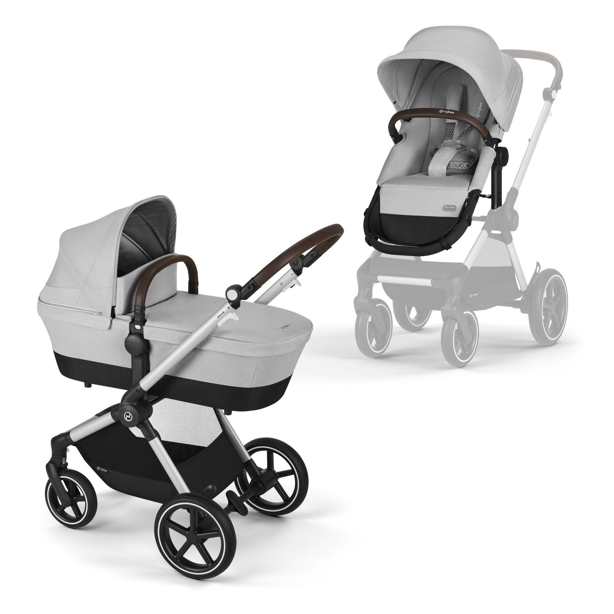 CYBEX BALIOS S LUX - LAVA GREY SILVER CHASSIS