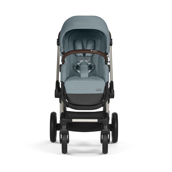 Cybex Eos Lux 2in1 коляска Sky Blue, taupe frame - Cybex