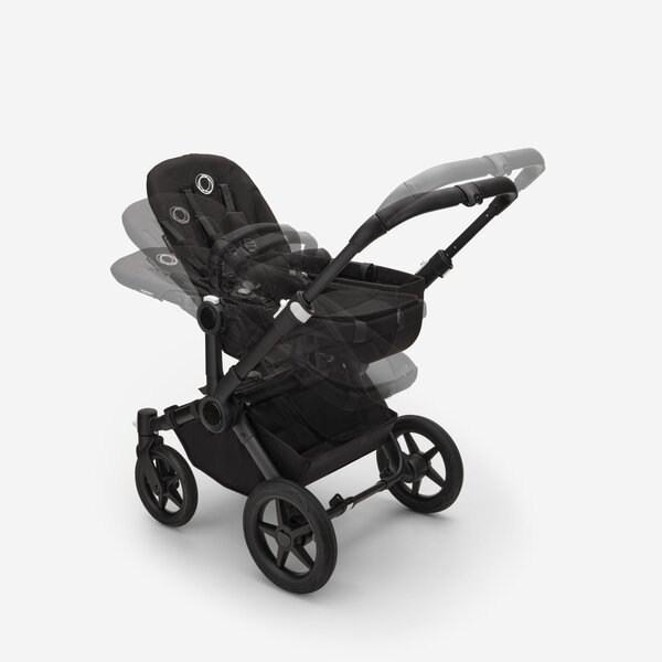 Bugaboo Donkey 5 Mono complete vankrikomplekt Black/Desert Taupe - Bugaboo