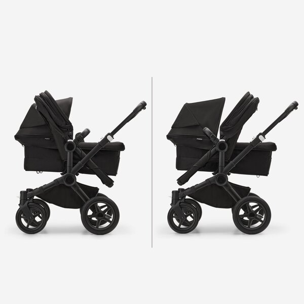 Bugaboo Donkey 5 Duo 2in1 web set Black/Desert Taupe, Desert Taupe - Bugaboo