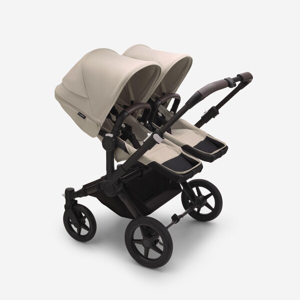 Bugaboo Donkey 5 dvīņu rati Black/Desrt Taupse, Desert Taupe - Bugaboo