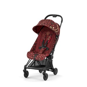 Cybex Coya прогулочная коляска Rockstar Rosenrot Red, Matt Black frame - Cybex