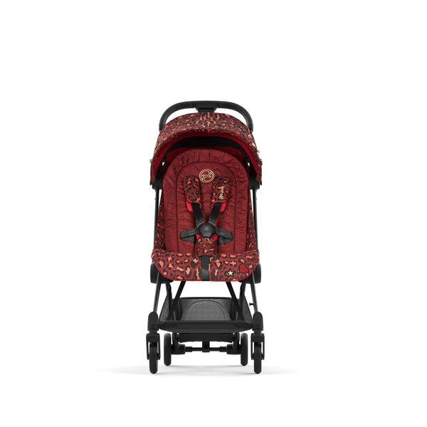 Cybex Coya pastaigu rati Rockstar Rosenrot Red, Matt Black frame - Cybex