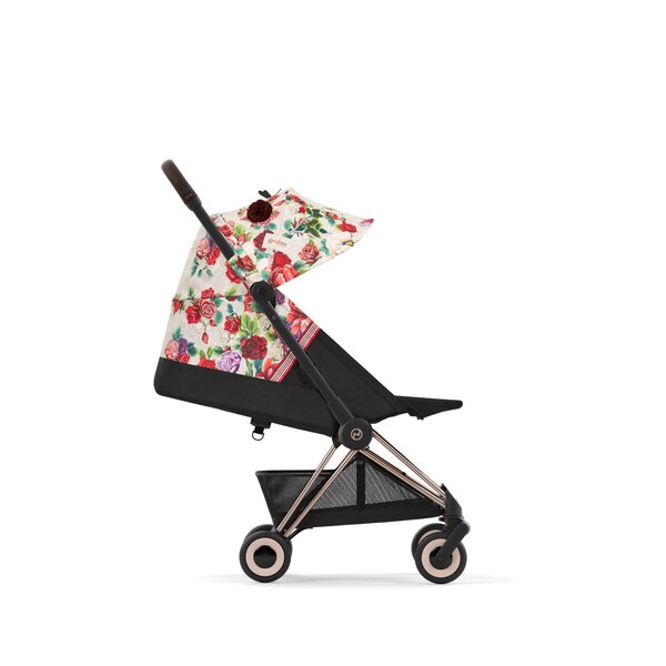 Cybex Coya vežimėlis Spring Blossom Beige, Rosegold frame - Cybex