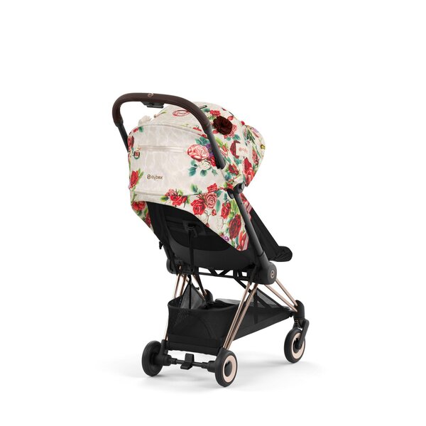 Cybex Coya pastaigu rati Spring Blossom Beige, Rosegold frame - Cybex