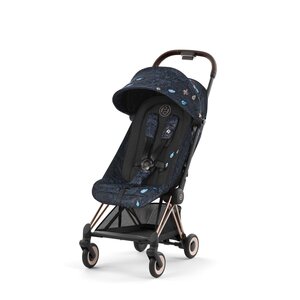 Cybex Coya vežimėlis Jewels of Nature Blue, Rosegold frame - Cybex