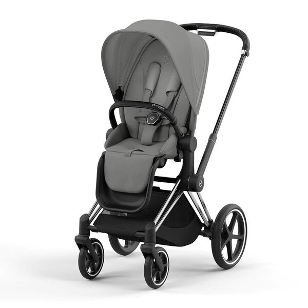 Cybex Priam V4 stroller set Mirage Grey, Frame Chrome Black - Cybex