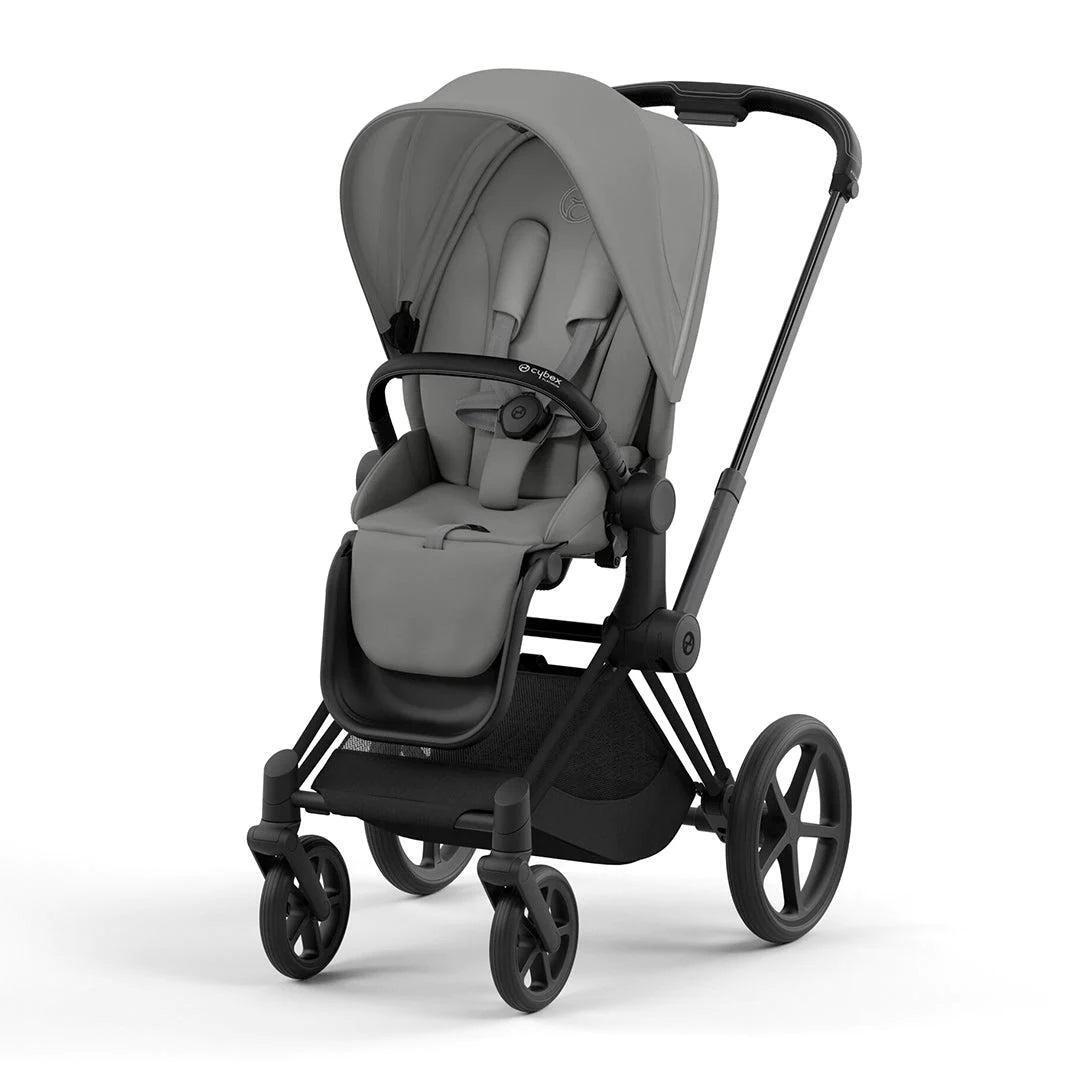 Cybex Priam V4 stroller set Mirage Grey Frame Matt Black NordBaby