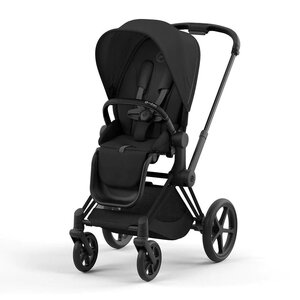 Cybex Priam V4 vežimėlio komplektas Sepia Black, Frame Matt Black - Cybex