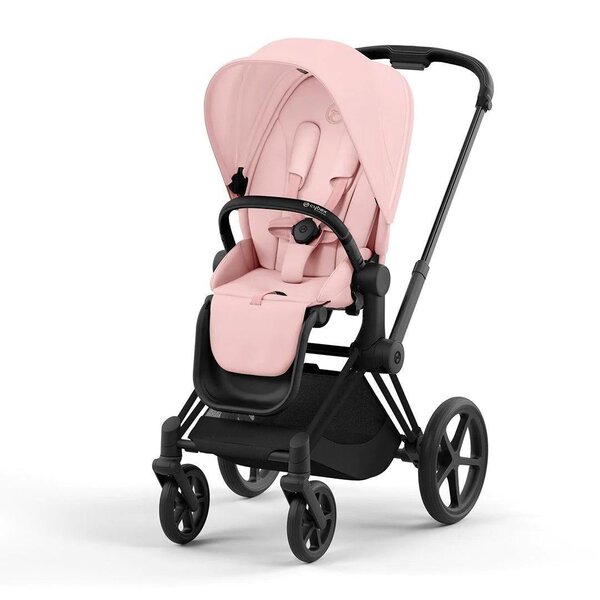 Cybex Priam V4 vankrikomplekt Peach Pink, Matt Black raamiga - Cybex