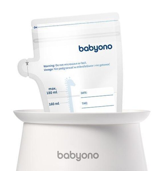 BabyOno piena uzglabāšanas maisiņi 180ml, 30 gab. - BabyOno