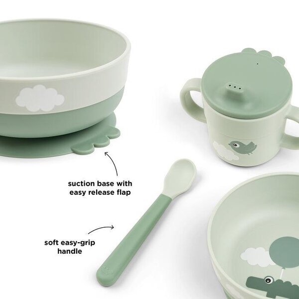 Done by Deer sööginõude komplekt Foodie Happy clouds - Done by Deer