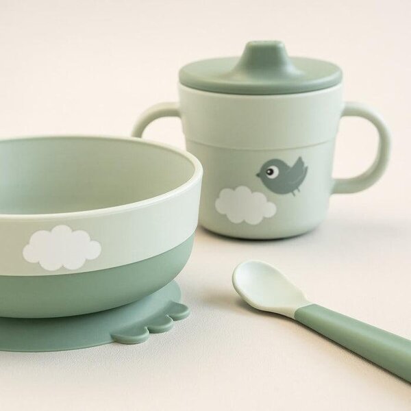 Done by Deer sööginõude komplekt Foodie Happy clouds - Done by Deer