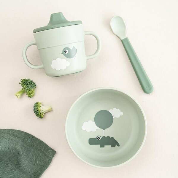 Done by Deer sööginõude komplekt Foodie Happy clouds - Done by Deer