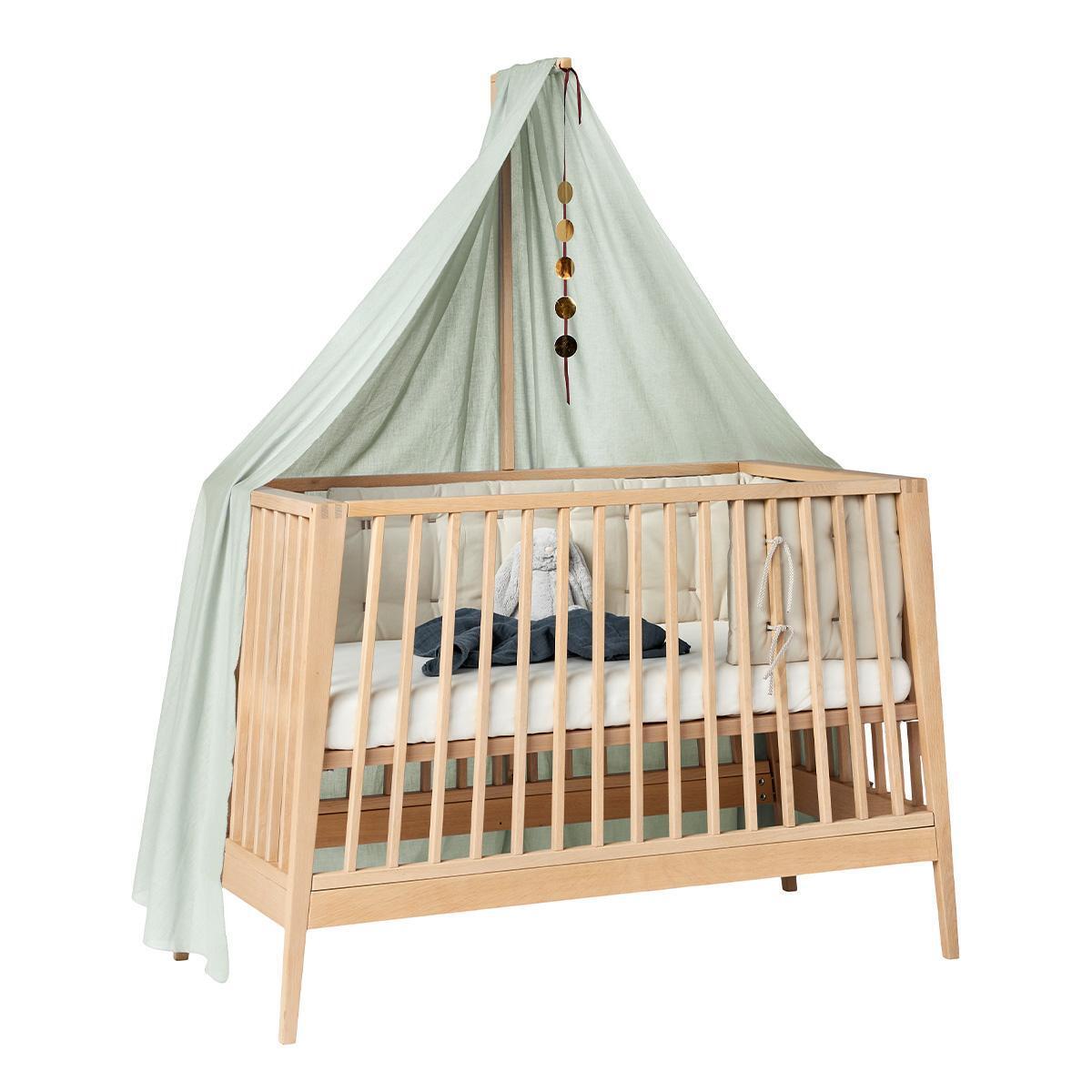 Leander Canopy for Linea and Luna baby cot Sage Green NordBaby