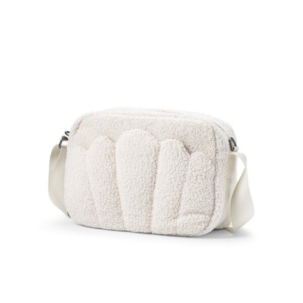 Elodie Details tarvikute kott White Bouclé - Elodie Details