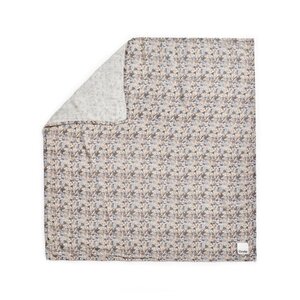 Elodie Details Bamboo Muslin Blanket 80x80cm, Blue Garden - Elodie Details