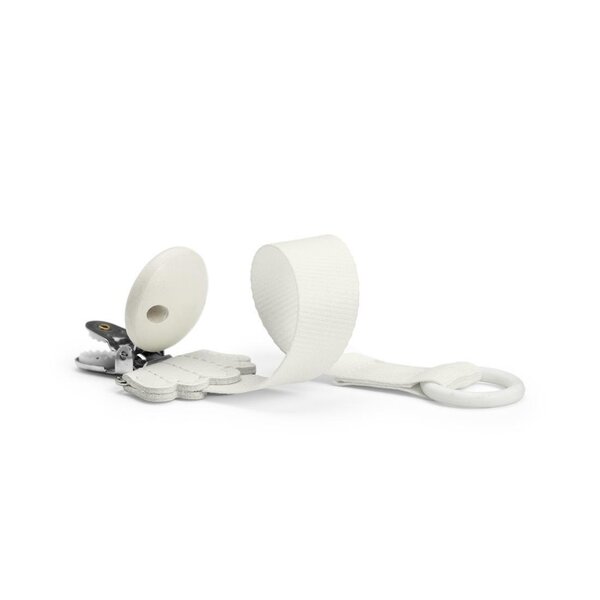 Elodie Details soother clip Vanilla White - Elodie Details