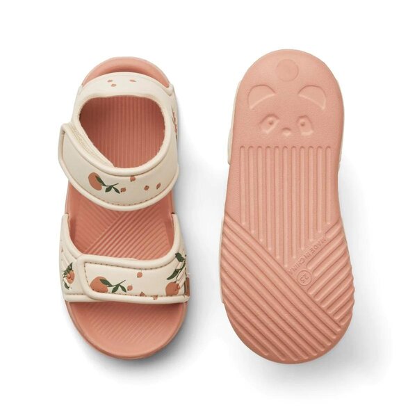 Liewood sandals Blumer Peach/Sea shell - Liewood