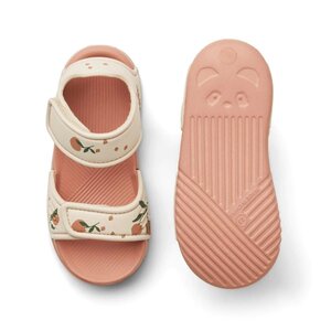 Liewood sandals Blumer Peach/Sea shell - Liewood