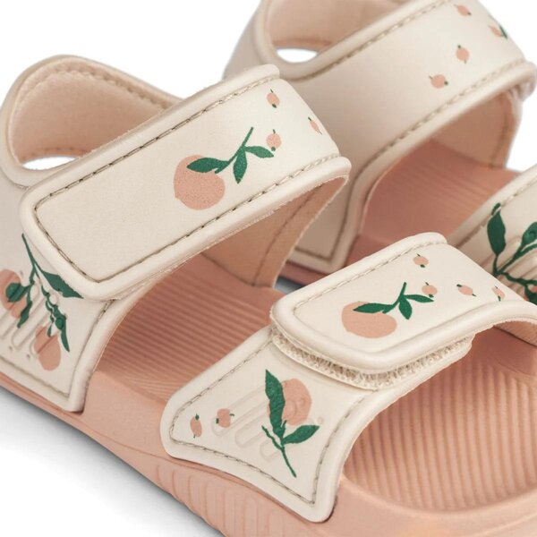 Liewood sandals Blumer Peach/Sea shell - Liewood