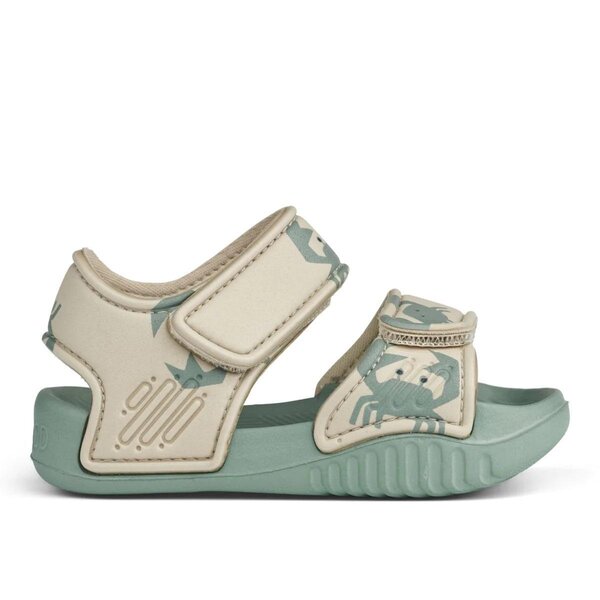 Liewood sandals Blumer Crab/Sandy - Liewood