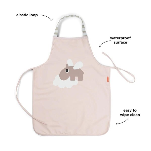 Done by Deer waterproof kids apron Happy Clouds - Done by Deer