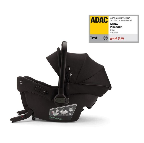 Nuna Pipa Urbn автокресло 40-75cm, Caviar - Nuna