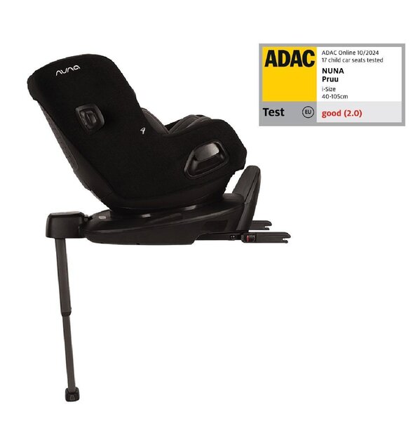 Nuna Pruu car seat 40-105cm, Caviar - Nuna