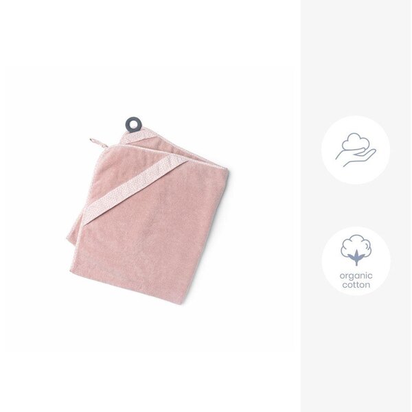 Doomoo Dry and Play hooded towel Pink - Doomoo