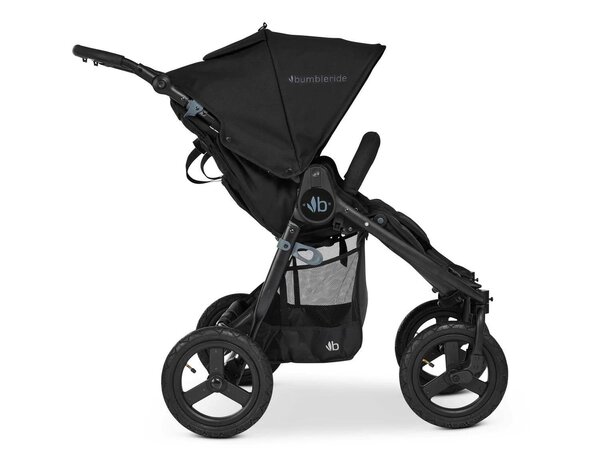 Bumbleride Indie Twin kahelapse jalutuskäru Matte Black - Bumbleride