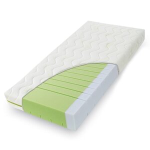 Nordbaby 2-sided mattress with PUR foam and bamboo cover 120x60x10cm - Nordbaby
