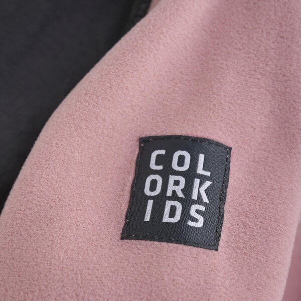 Color Kids Fleece Jacket - W. Hood - Color Kids