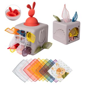 Taf Toys развивающая игрушка Pop Up Tissue Box - Taf Toys