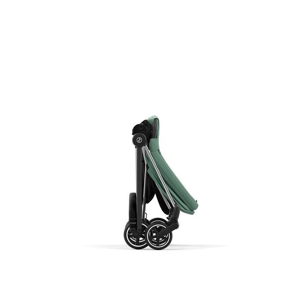Cybex Mios V3 vežimėlio komplektas Leaf Green, Chrome Black Frame - Cybex