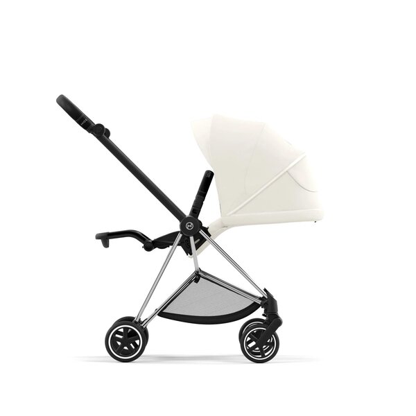 Cybex Mios V3 vežimėlio komplektas Off White, Chrome Black Frame - Cybex