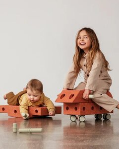 Modu развивающая игрушка Explorer Set Burnt Orange / Dusty Green - Modu