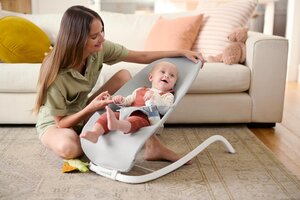 Munchkin Spring 2in1 Bouncer and Rocker Grey - Munchkin