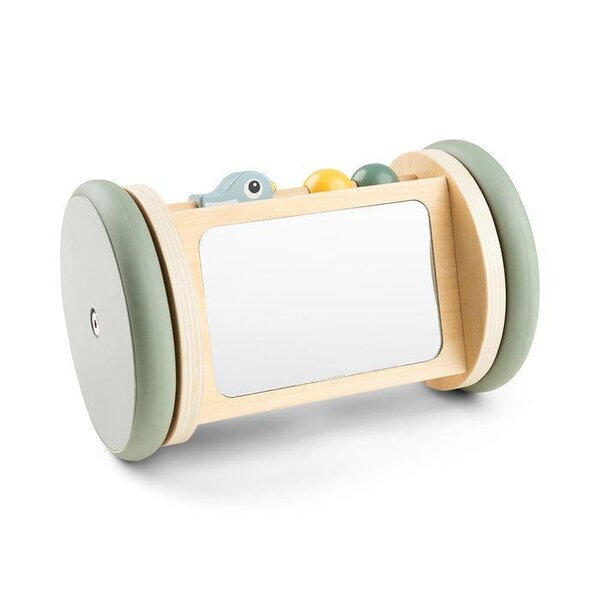 Done by Deer wooden toy Rolling activity mirror Birdee - Done by Deer