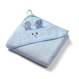 BabyOno bamboo полотенце с капюшоном 100x100cm Blue - BabyOno